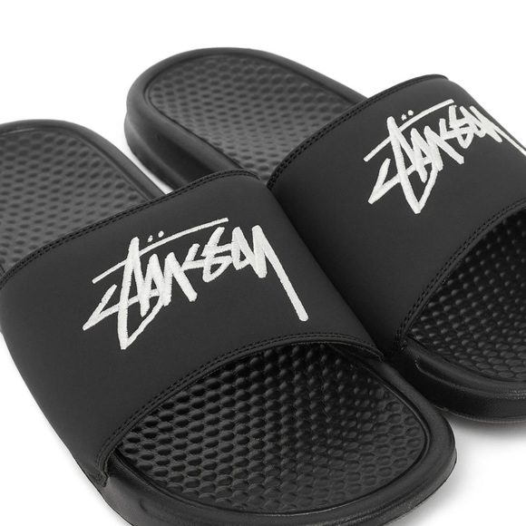 Stussy Other - Nike X Stussy Benassi Slides Black Size 11